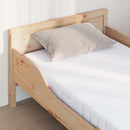 vidaXL Huzatos Hab Matrac 80 x 200 cm Fehér
