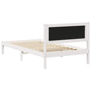 vidaXL Ágykeret Kárpitozott Fejtámlával Világosszürke 100 x 200 cm
