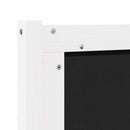 vidaXL Fejtámla Egyéb Fehér 75 cm Tömör fenyőfa