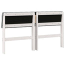 vidaXL Kárpitozott fejtámla Világosszürke 135 cm Tömör fenyőfa