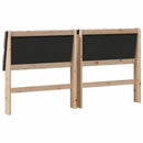 vidaXL Kárpitozott fejtámla Tópszínű 180 cm Tömör fenyőfa