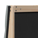 vidaXL Kárpitozott fejtámla Világosszürke 120 cm Tömör fenyőfa