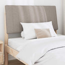 vidaXL Kárpitozott fejtámla Tópszínű 100 cm Tömör fenyőfa