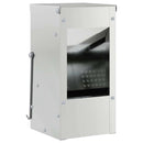 vidaXL Nyúl Etető Ezüst 12,5 x 12,5 x 25 cm Horganyzott acél