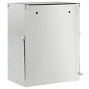 vidaXL Nyúl Etető Ezüst 20 x 12,5 x 25 cm Horganyzott acél