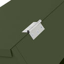 vidaXL Nyúl Etető Olajzöld 64.5 x 25.5 x 45.5 cm