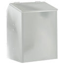 vidaXL Nyúl Etető Ezüst 64.5 x 25.5 x 45.5 cm Horganyzott acél