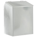 vidaXL Nyúl Etető Ezüst 64.5 x 25.5 x 45.5 cm Horganyzott acél