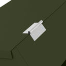 vidaXL Nyúl Etető Olajzöld 64.5 x 25.5 x 45.5 cm