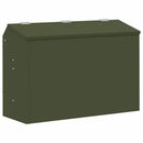 vidaXL Nyúl Etető Olajzöld 64.5 x 25.5 x 45.5 cm