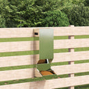 vidaXL Szarvas etető Ezüst 28 x 30 x 80 cm Horganyzott acél