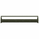 vidaXL Csirke Etető Tál Olajzöld 108 x 20,5 x 20 cm