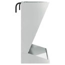 vidaXL Szénazsák Ezüst 71 x 33 x 70 cm Horganyzott acél