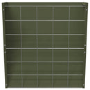 vidaXL Függő Szénatároló Olajzöld 61 x 33 x 66 cm