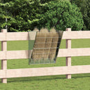 vidaXL Függő Szénatároló Ezüst 61 x 33 x 66 cm Horganyzott acél