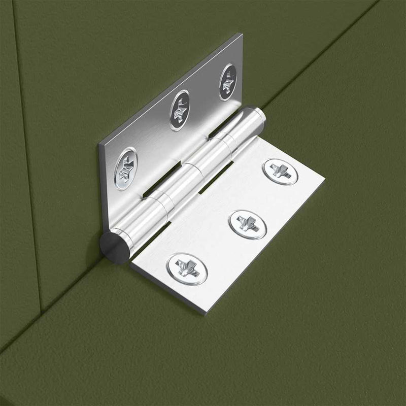 vidaXL Disznó Etető Olajzöld 55 x 51 x 91.5 cm Hidegen Hengerelt Acél