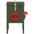 vidaXL Csirke etető Olajzöld 41,5 x 20,5 x 33 cm