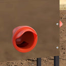 vidaXL Csirke etető Ezüst 41,5 x 20,5 x 33 cm Horganyzott acél