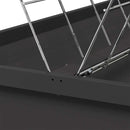 vidaXL Haszonállat Etető Fekete 100 x 60 x 90 cm