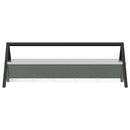 vidaXL Állattenyésztési takarmányzó Ezüst 111 x 76 x 38 cm