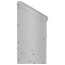 vidaXL Csirke etető Ezüst 21 x 16 x 33 cm Horganyzott acél