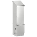 vidaXL Csirke etető Ezüst 13 x 12 x 51 cm Horganyzott acél