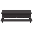 vidaXL Csirke Treadle Etető Fekete 75 x 53 x 20,5 cm