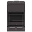 vidaXL Csirke Treadle Etető Fekete 25 x 42 x 40 cm