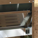 vidaXL Csirke Treadle Etető Ezüst 25 x 42 x 40 cm Horganyzott acél