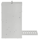 vidaXL Csirke Treadle Etető Ezüst 25 x 42 x 40 cm Horganyzott acél