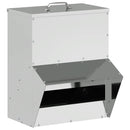 vidaXL Csirke etető Ezüst 20 x 25 x 35 cm Horganyzott acél