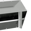 vidaXL Csirke etető Ezüst 20 x 25 x 35 cm Horganyzott acél