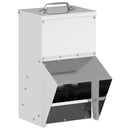 vidaXL Csirke etető Ezüst 20 x 25 x 35 cm Horganyzott acél