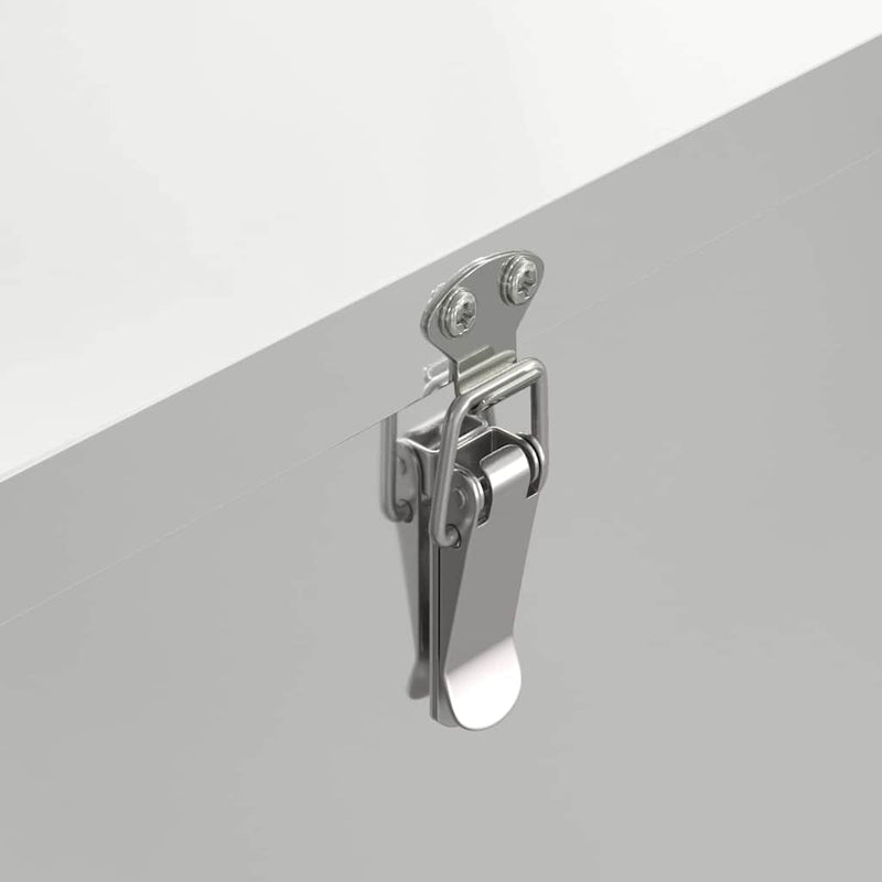 vidaXL Csirke etető 2 pcs Ezüst 60.5 x 29 x 51 cm Horganyzott acél