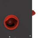 vidaXL Csirke etető 2 pcs Fekete 60.5 x 29 x 51 cm