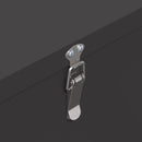 vidaXL Csirke etető 2 pcs Fekete 60.5 x 29 x 51 cm