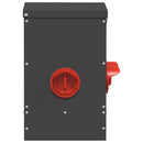 vidaXL Csirke etető 2 pcs Fekete 60.5 x 29 x 51 cm