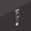 vidaXL Csirke etető 2 pcs Fekete 32,5 x 20,5 x 43 cm