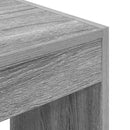 vidaXL Könyvszekrény polcokkal Szürke sonoma 80 x 30 x 198 cm Faanyag