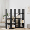 vidaXL Könyvespolc 16 szintes 137,5 x 29 x 137,5 cm Szerelt Fa