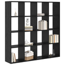 vidaXL Könyvespolc 16 szintes 137,5 x 29 x 137,5 cm Szerelt Fa