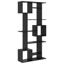 vidaXL Könyvespolc Musta tammi 92 x 29 x 188 cm Faanyag