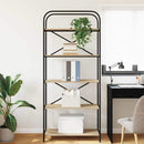 vidaXL Könyvespolc sonoma tölgy 80 x 30 x 183 cm Faanyag