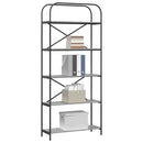 vidaXL Könyvespolc Szürke sonoma 80 x 30 x 183 cm Faanyag