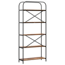 vidaXL Könyvespolc Öreg fa 80 x 30 x 183 cm Faanyag