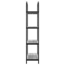 vidaXL Könyvespolc Szürke sonoma 80 x 30 x 146 cm Faanyag