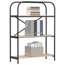 vidaXL Könyvespolc Sonoma tölgy 80 x 30 x 109 cm Faanyag