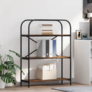 vidaXL Könyvespolc Füstölt tölgy 80 x 30 x 109 cm Faanyag