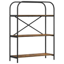 vidaXL Könyvespolc Füstölt tölgy 80 x 30 x 109 cm Faanyag