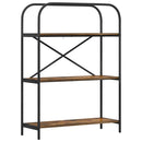 vidaXL Könyvespolc Füstölt tölgy 80 x 30 x 109 cm Faanyag